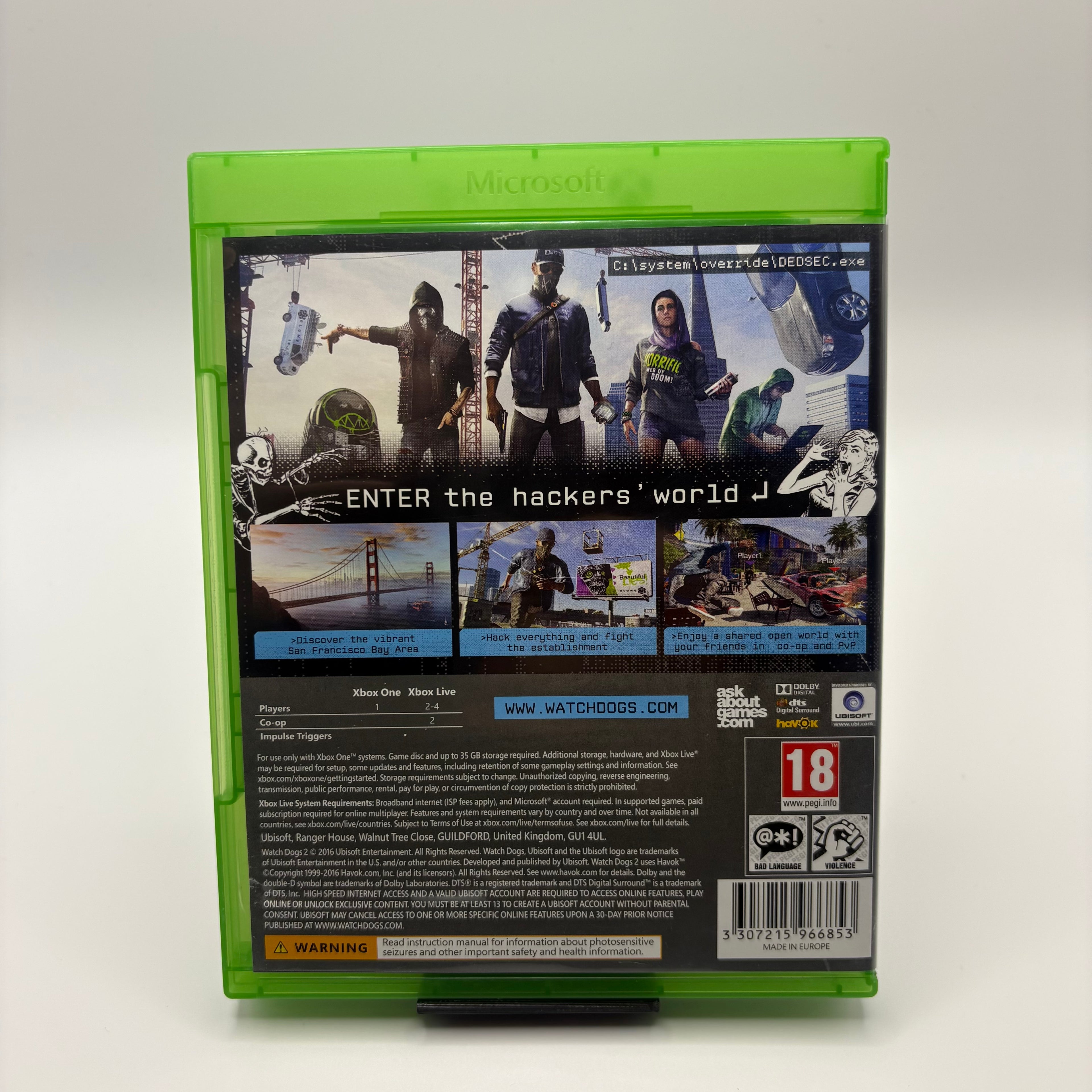 Watch Dogs 2 (PAL)