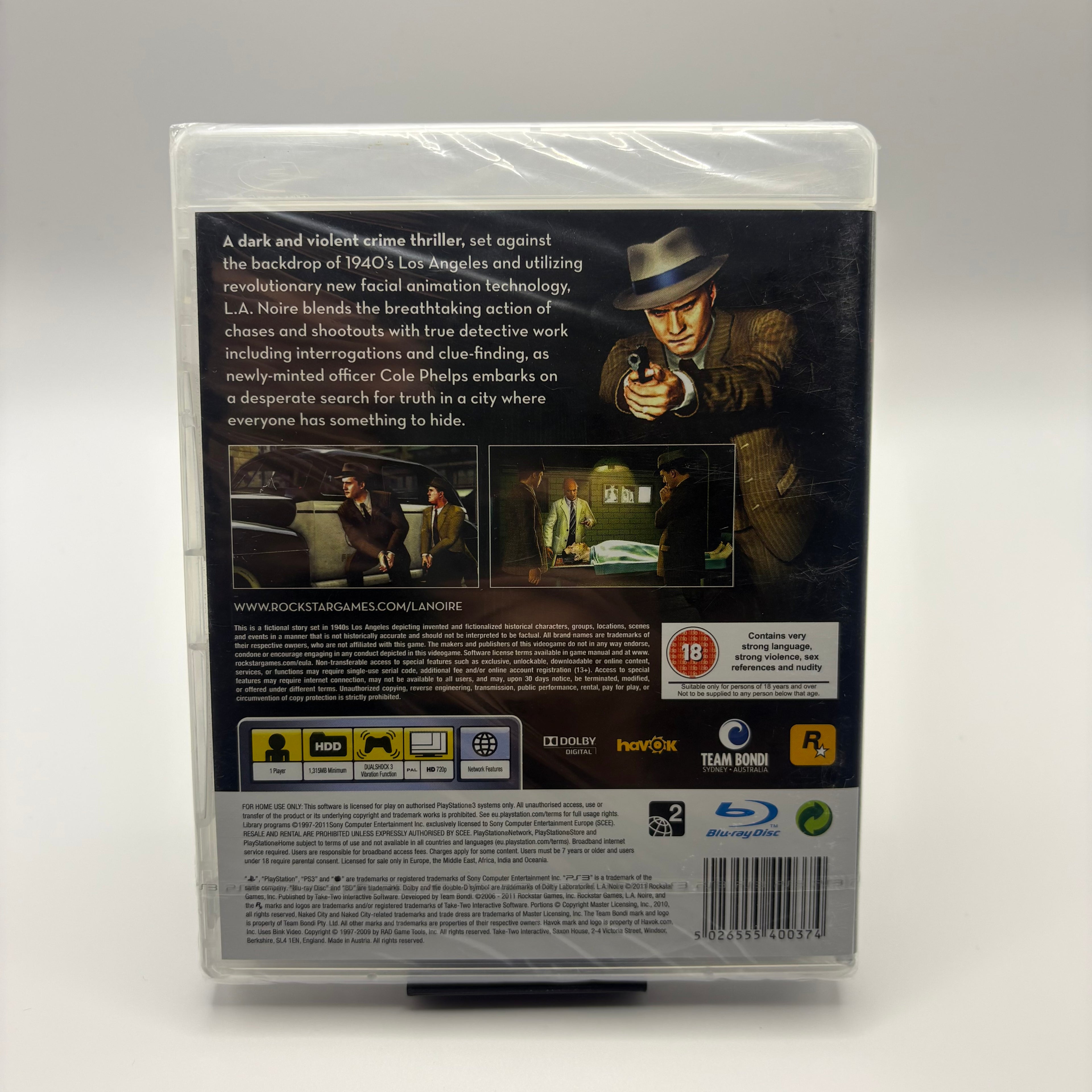 L.A. Noire - Sealed (PAL)