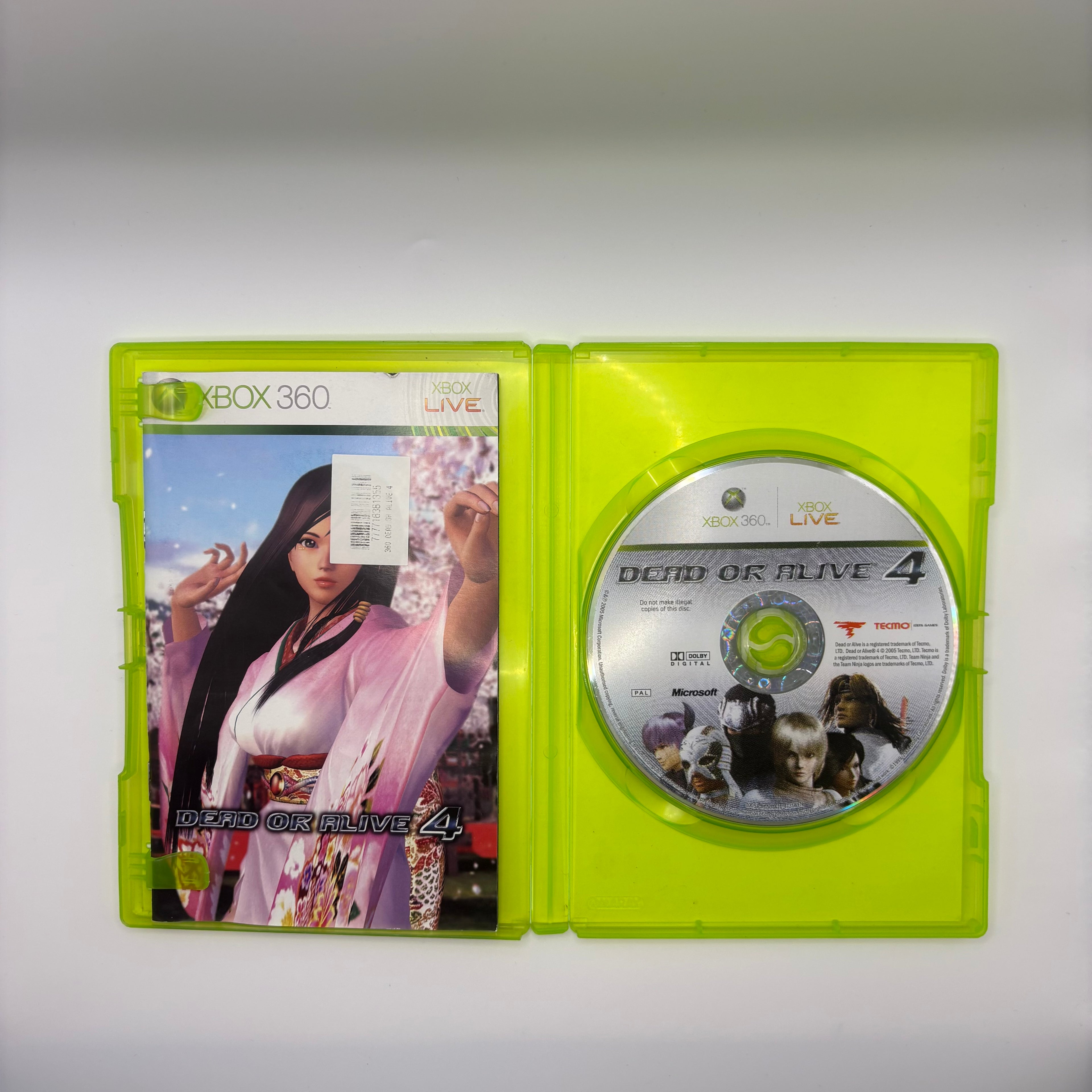 Dead or Alive 4 (PAL)
