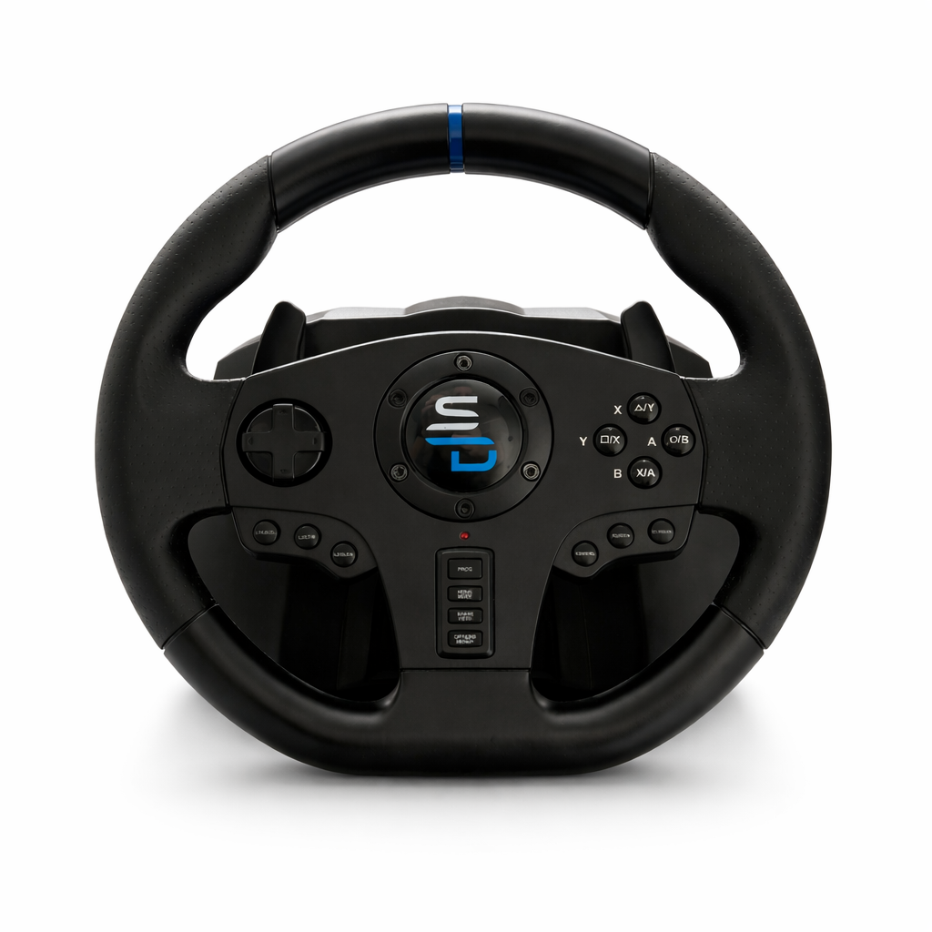 SuperDrive SV750 Steering Wheel & Pedals