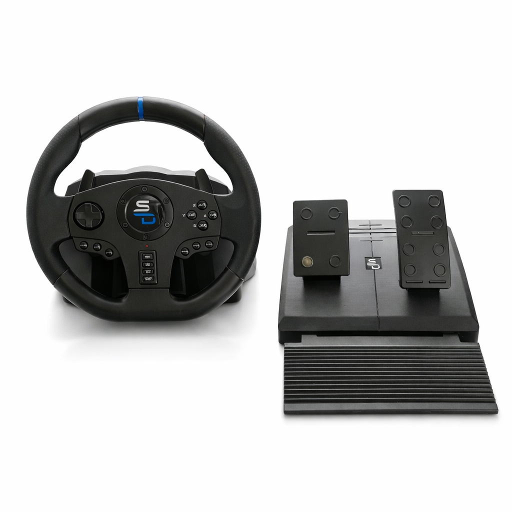 SuperDrive SV750 Steering Wheel & Pedals